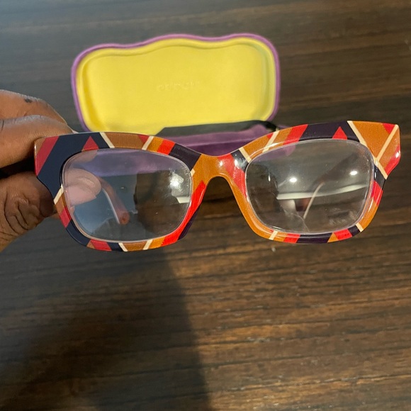 GUCCI Multi-Color Glasses w/Case - Picture 5 of 11